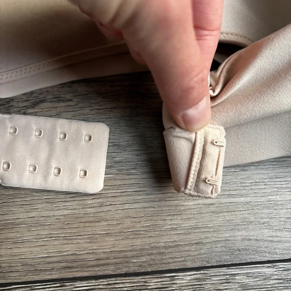 Soma Enbliss Wireless Comfort T Shirt Bra Pale Sand Beige Sz 34C - Picture 7 of 11